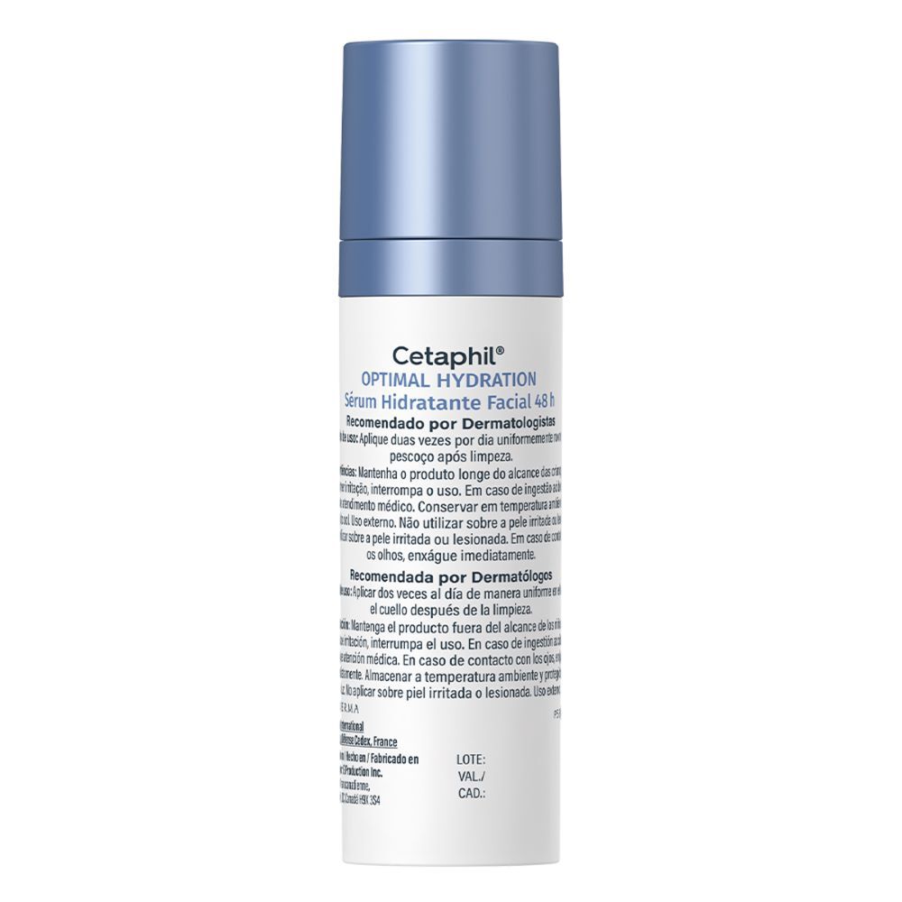 OPTIMAL HYDRATION SERUM HIDRANTE FACIAL 48 HORAS